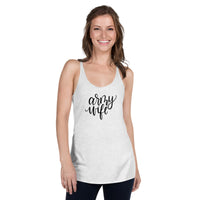 ARMY Wife Racerback Tank