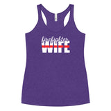 Firefighter Wife Racerback Tank