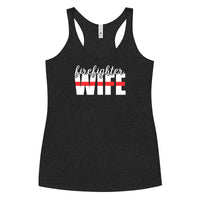 Firefighter Wife Racerback Tank