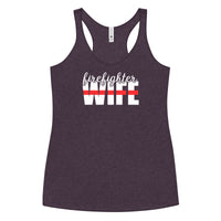 Firefighter Wife Racerback Tank