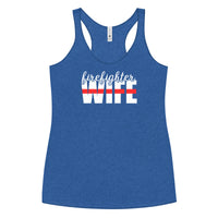 Firefighter Wife Racerback Tank