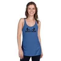 SexxxySilver Racerback Tank