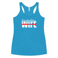 Firefighter Wife Racerback Tank