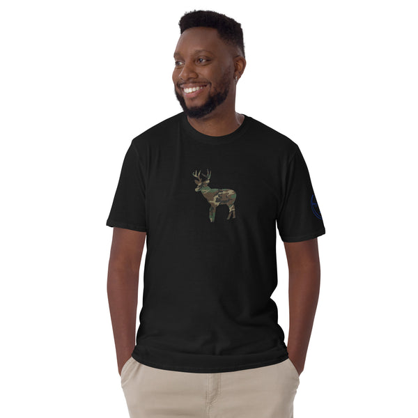 Camo Buck Unisex T-Shirt