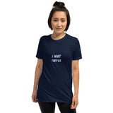 I WANT COFFEE Unisex T-Shirt