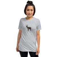 Camo Buck Unisex T-Shirt