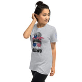 Buns and Guns Unisex T-Shirt